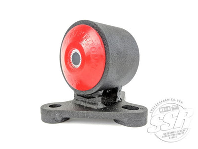 Innovative 98-02 Honda Accord F/H-Series Black Steel 60A Bushing Front Mount / F&H Series Trans
