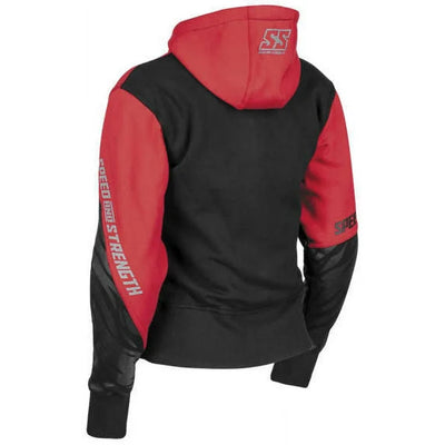 Speed and Strength Cat Outa Hell Hoody Red/Black Womens - 3XL