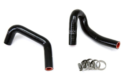 HPS Performance Reinforced Black Silicone Heater Hose Kit Coolant for Mazda 99-05 Miata 1.8L