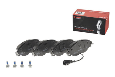 Brembo 15-20 Audi A3/15-18 A3 Quattro Front Premium Low-Met OE Equivalent Pad
