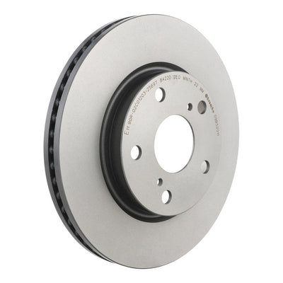 Brembo 10-12 Lexus HS250h/12-17 Toyota Prius V Front Premium UV Coated OE Equivalent Rotor