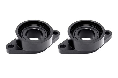 Torque Solution Billet Stock to HKS Blowoff Valve Adapter: Nissan GTR R35 All - Black