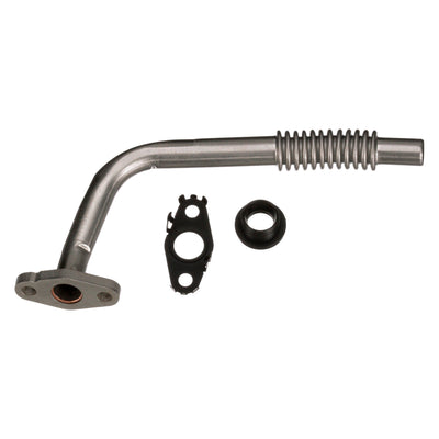 Gates 16-22 Mercedes-Benz GLC300 4Cyl 2.0L Steel x 9-1/4in Turbocharger Oil Drain Line w/Grommet