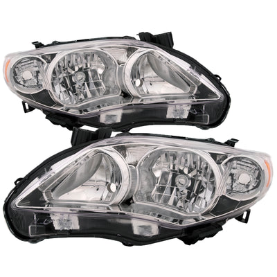 LH HEADLAMP LENS/HOUSING; JAPAN BUILT; COROLLA 1113