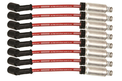 Moroso Custom Ignition Wire Set - Blue Max - Spiral Core