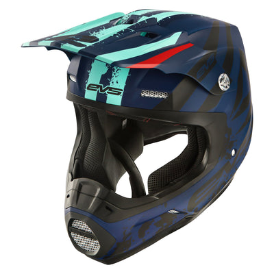 EVS T5 Grappler Helmet Matte Dark Blue - Small