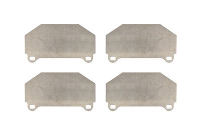 GiroDisc 2020 Subaru WRX (w/Brembo Calipers Performance Pkg) Front Titanium Pad Shields