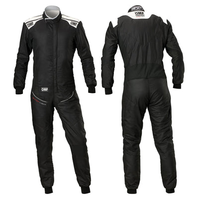 OMP TECNICA SUPERLIGHT OVERALL SFI WHITE / ANTHRACITE SZ 64