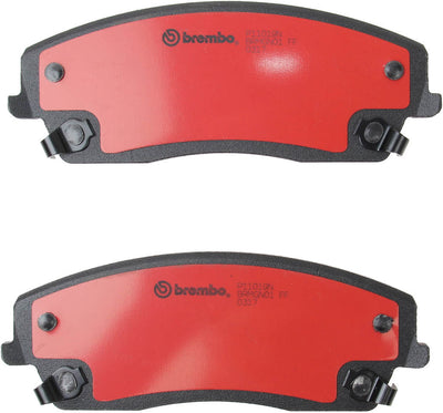Brembo 09-19 Dodge Challenger/06-19 Charger Front Premium NAO Ceramic OE Equivalent Pad
