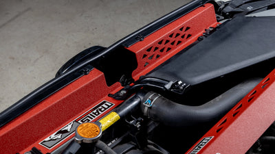 GrimmSpeed 13-17 Subaru Crosstrek TRAILS Radiator Shroud - Red