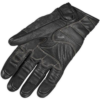 Speed and Strength Rust and Redemption Leather Gloves Black - XL