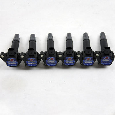 Granatelli 11-14 Ford F-150 3.5L EcoBoost 60KV Pro Series Ignition Coils (Set of 6)