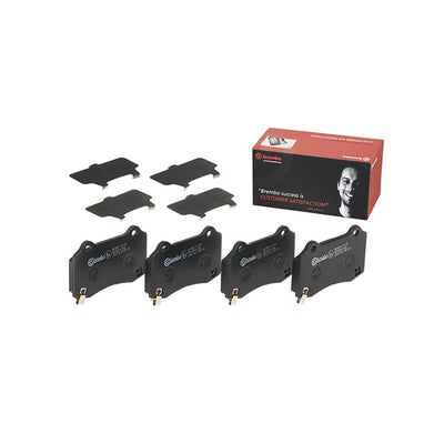 Brembo 12-21 Tesla S/16-21 X/12-15 Jeep Grand Cherokee Rear Premium Low-Met OE Equivalent Pad
