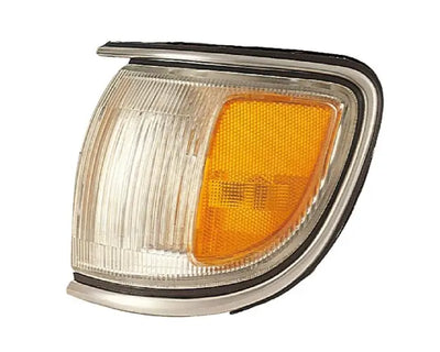LH FRONT MARKER LAMP ASSY; W/BRIGHT RIM; TO 12/98; PATHFINDER 9699