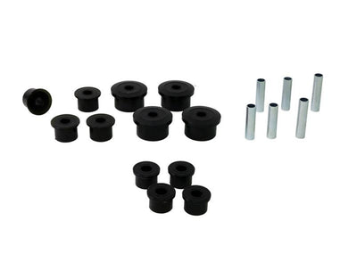 LEAF SPRING AND SHACKLE BUSHING KIT REAR FITS JEEP CHEROKEE 8699