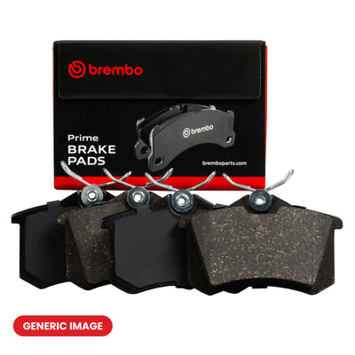 Brembo OE 2015 RAM ProMaster 1500/17-21 ProMaster 1500/2015 ProMaster 2500 Low-Met Brake Pad - Rear