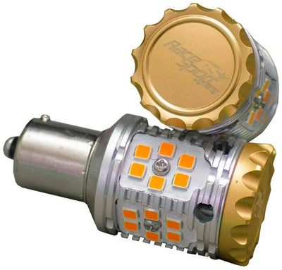 1156(BAU15S)NORAPID FLASH CANBUS TURN SIGNAL LED BULBSAMBER
