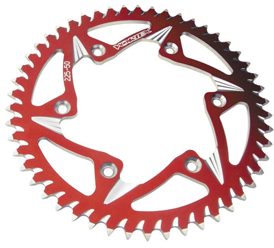 Vortex Racing Aluminum Rear Sprocket 525 36 Tooth- Red