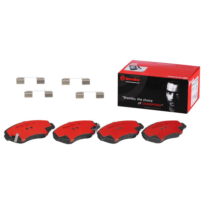 Brembo 13-15 Acura ILX/12-21 Honda Civic/03-17 Accord Premium NAO Ceramic OE Equivalent Pad