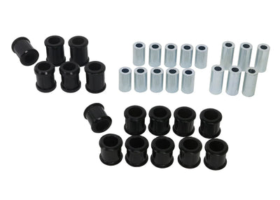 Control arm- rear bushings 16 Bushings 16 Tubes Grease Install Guide