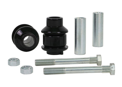 Control arm - lower bushing 2 Bushings 2 Tubes 2 Bolts 2 Nuts Install Guide