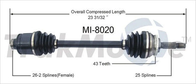 TRAKMOTIVE auto part