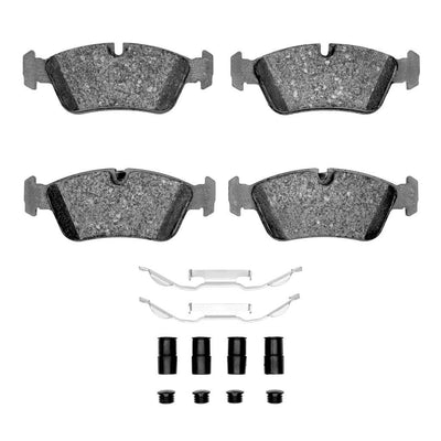 DFC 92-8 BMW 323i Front 5000 Advanced Low Metallic Brake Pads and Hardware Kit