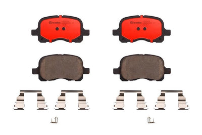Brembo 98-02 Chevrolet Prizm/Toyota Corolla Front Premium NAO Ceramic OE Equivalent Pad