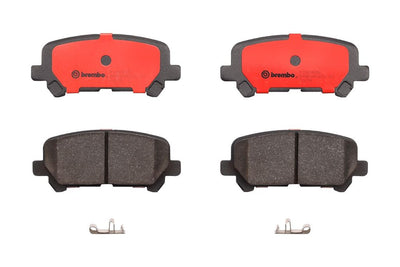 Brembo 07-13 Acura MDX/10-13 ZDX/11-17 Honda Odyssey Rear Premium NAO Ceramic OE Equivalent Pad
