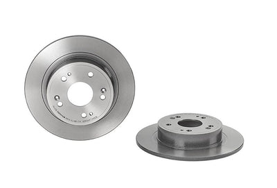 Brembo 09-14 Acura TSX/05-12 Accord/14 Accord/17 Accord Rear Premium UV Coated OE Equivalent Rotor