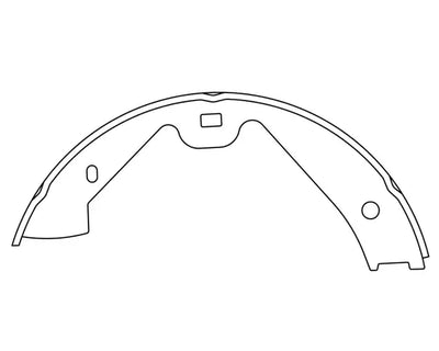CENTRIC BRAKE SHOES