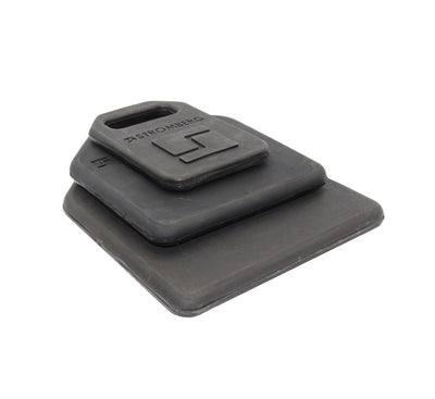 10IN X 11IN X 1IN EPDM RUBBER PADS 2 PK