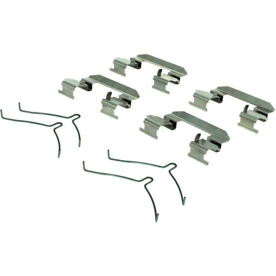 Centric Posi-Quiet Ceramic Brake Pads w/Hardware - Front