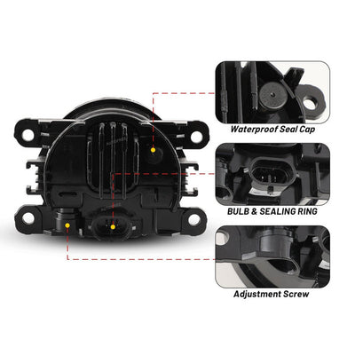 0506 NISSAN ALTIMA 1617 FOG LIGHTCLEAR (WIRING KIT INCLUDED) *DUAL FUNCTION OE LAMP SPEC.