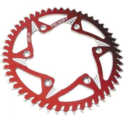 Vortex Racing Aluminum Rear Sprocket 520 52 Tooth- Red