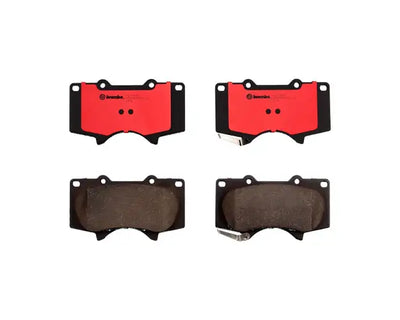 Brembo 10-19 Lexus GX460/03-19 Toyota 4Runner Premium NAO Ceramic OE Equivalent Pad - Front