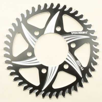 Vortex Racing Aluminum Rear Sprocket 520 44 Tooth- Black