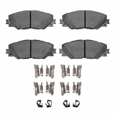 R1 06-20 Pontiac Vibe Front Optimum OE Brake Pads & Hardware Kit