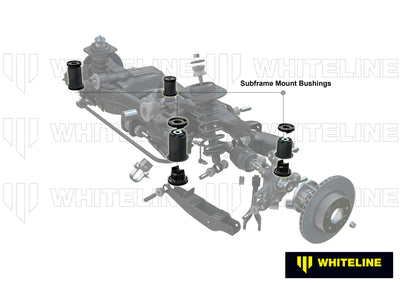 SUBFRAME MOUNT BUSHING SUITS GAS MODELS INSERTS INSTALLS INTO VOIDING OF ORIGINA
