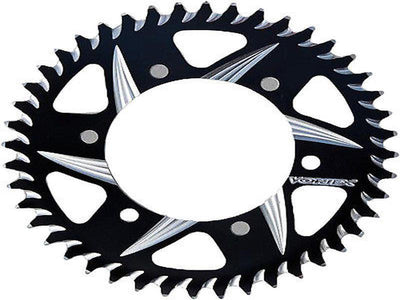 Vortex Racing Aluminum Rear Sprocket 520 46 Tooth- Black