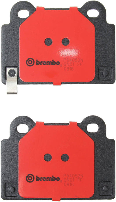 Brembo 2008 Mitsubishi Lancer/10-11 Lancer Rear Premium NAO Ceramic OE Equivalent Pad