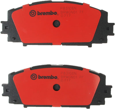 Brembo 11-17 Lexus CT200h Premium NAO Ceramic OE Equivalent Pad