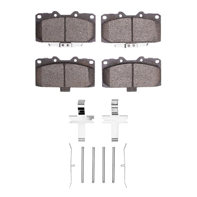 DFC 06-07 Subaru Impreza Front 5000 Advanced Low Metallic Brake Pads and Hardware Kit