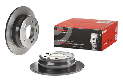 Brembo 09-12 Hyundai Elantra/10-15 Tucson/11-16 Sportage Rear Premium UV Coated OE Equivalent Rotor