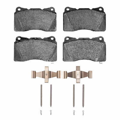 R1 03-20 Subaru BRZ Front Semi Met Pads & Hardware Kit
