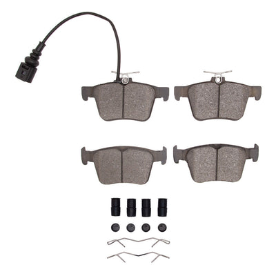 R1 2013-2023 Audi A3 (Mexico) Rear R1 Euro Ceramic Pads & Hardware Kit