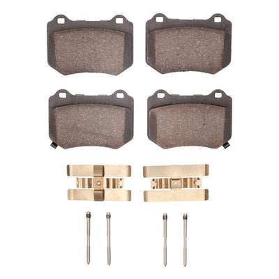 R1 2018-2025 Subaru WRX Rear R1 Semi Met Pads & Hardware Kit