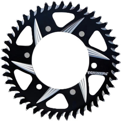 Vortex Racing Aluminum Rear Sprocket 520 49 Tooth- Silver