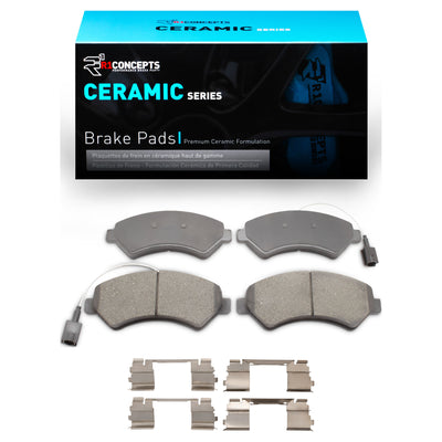R1 14-25 Ram Promaster EV Front Ceramic Pads & Hardware Kit
