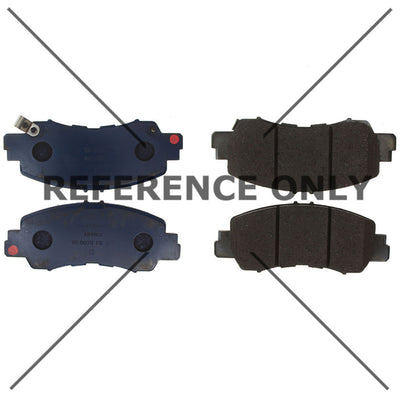 POSI-QUIET CERAMIC BRAKE PADS WITH